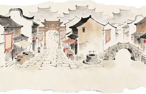 青石镇场景